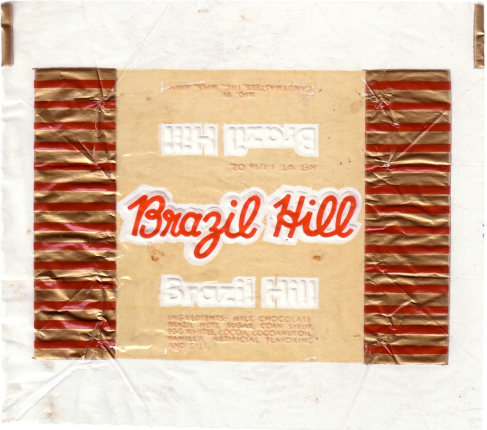 1940s Brazil Hill Candy Wrapper 1940s Brazil Hill Candy Wrapper