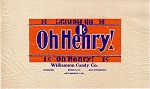 1930s Oh Henry Candy Wrapper