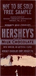 1950s Hershey Candy Wrapper