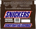 2007 Snickers Candy Wrapper