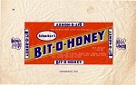 1940s Bit-O-Honey Candy Wrapper