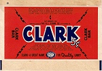 1950s Clark Candy Wrapper