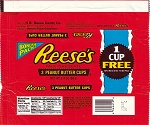 2002 Reeses Candy Wrapper