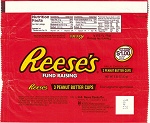 2002 Reeses Candy Wrapper