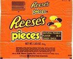 1980s Reese’s Pieces Candy Wrapper