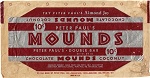 1950 Mounds Candy Wrapper