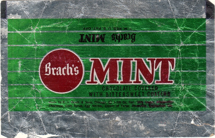 1970s Mint Candy Wrapper