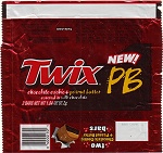 2003 Twix PB Candy Wrapper