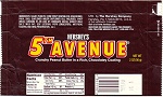 2008 5th Avenue Candy Wrapper