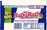 2002 Baby Ruth Candy Wrapper