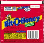 2002 Bit-O-Honey Candy Wrapper