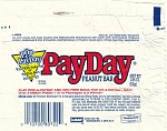 1992 PayDay Candy Wrapper