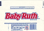 1980s Baby Ruth Candy Wrapper