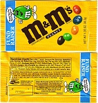 1997 M&M Candy Wrapper