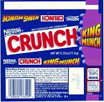 2002 Crunch Candy Wrapper