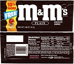  Wrappers: m&m's® - Plain