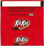 2006 Kit Kat Candy Wrapper