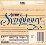 2002 Symphony Candy Wrapper