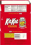 2002 Kit Kat Candy Wrapper