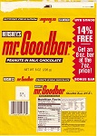 2002 Mr Goodbar Candy Wrapper