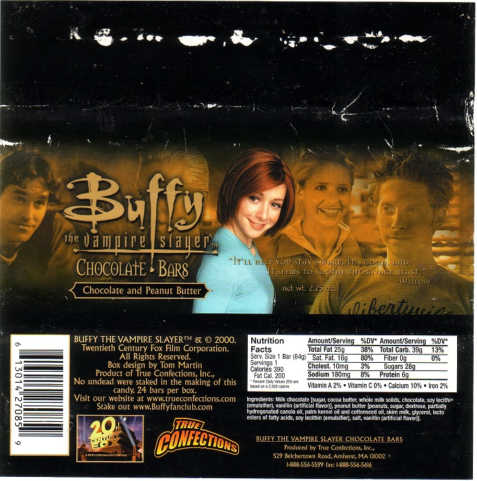 2000 Buffy Candy Wrapper