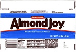 2002 Almond Joy Candy Wrapper