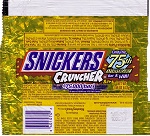 2006 Snickers Cruncher Candy Wrapper