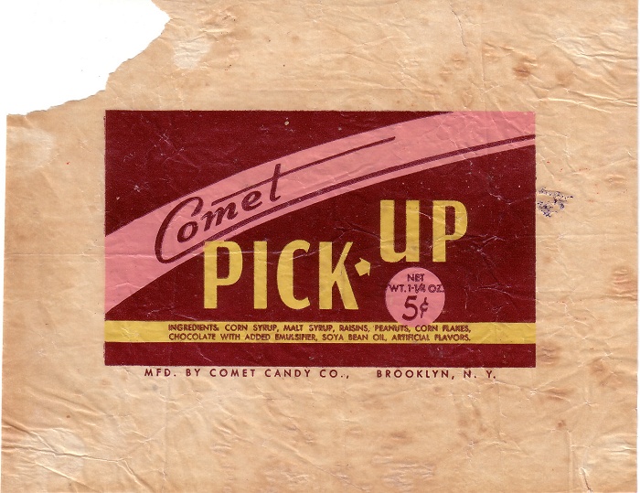 1940s Pick Up Candy Wrapper