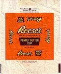 1970s Reeses Candy Wrapper