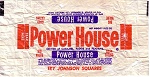 1950s Power House Candy Wrapper