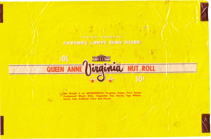 1940s Virginia Candy Wrapper