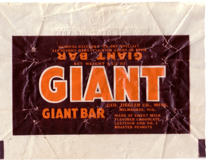 1940s Giant Candy Wrapper