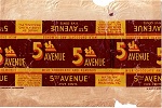 1940s 5th Avenue Candy Wrapper